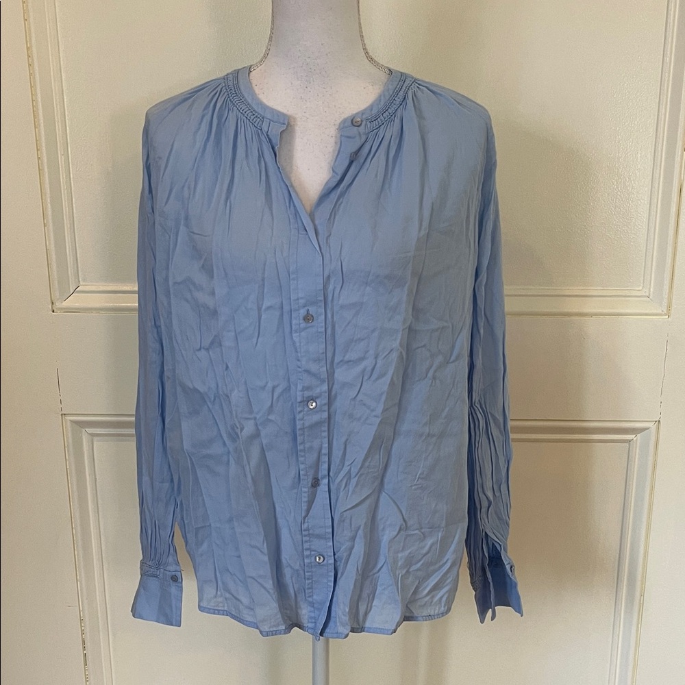 Vince Sky Blue Button Down Shirt